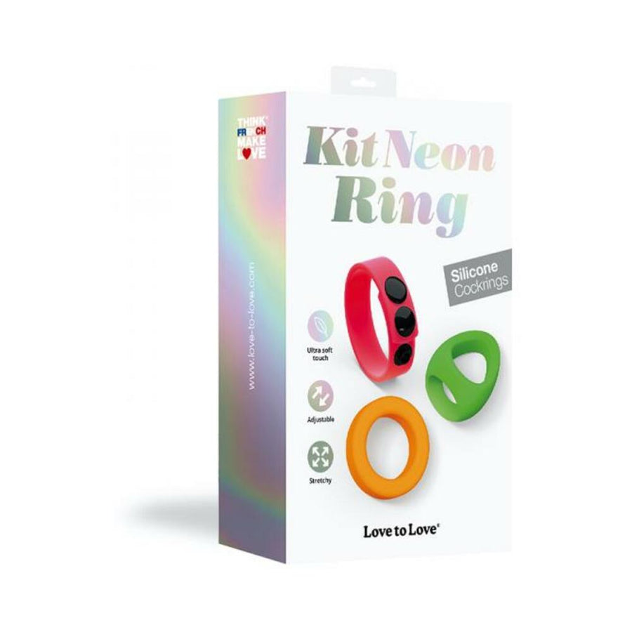 Love To Love Cockring Kit Neon-Lovely Planet-Sexual Toys®