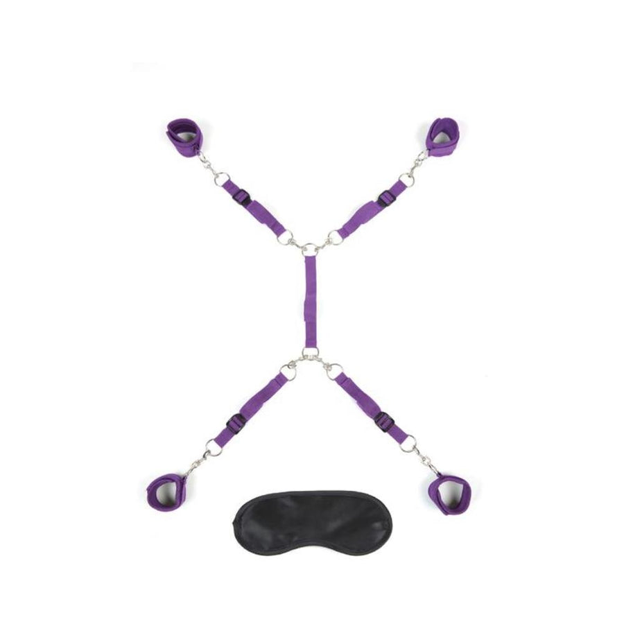 Lux Fetish 7pc Bed Spreader Purple-Electric Eel-Sexual Toys®