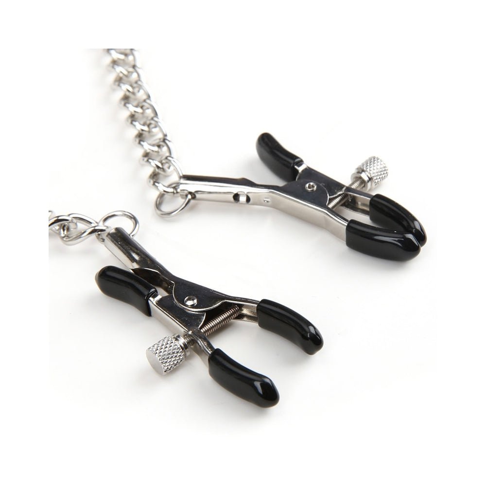 Lux Fetish Collar and Nipple Clips-Electric Eel-Sexual Toys®