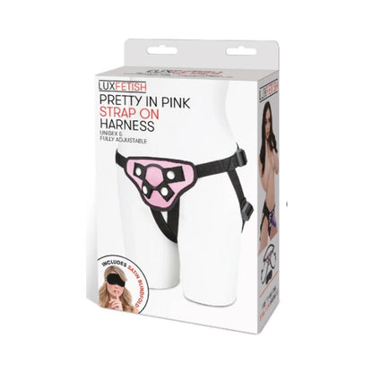 Lux Fetish Pretty In Pink Strap On Harness-Electric Eel-Sexual Toys®