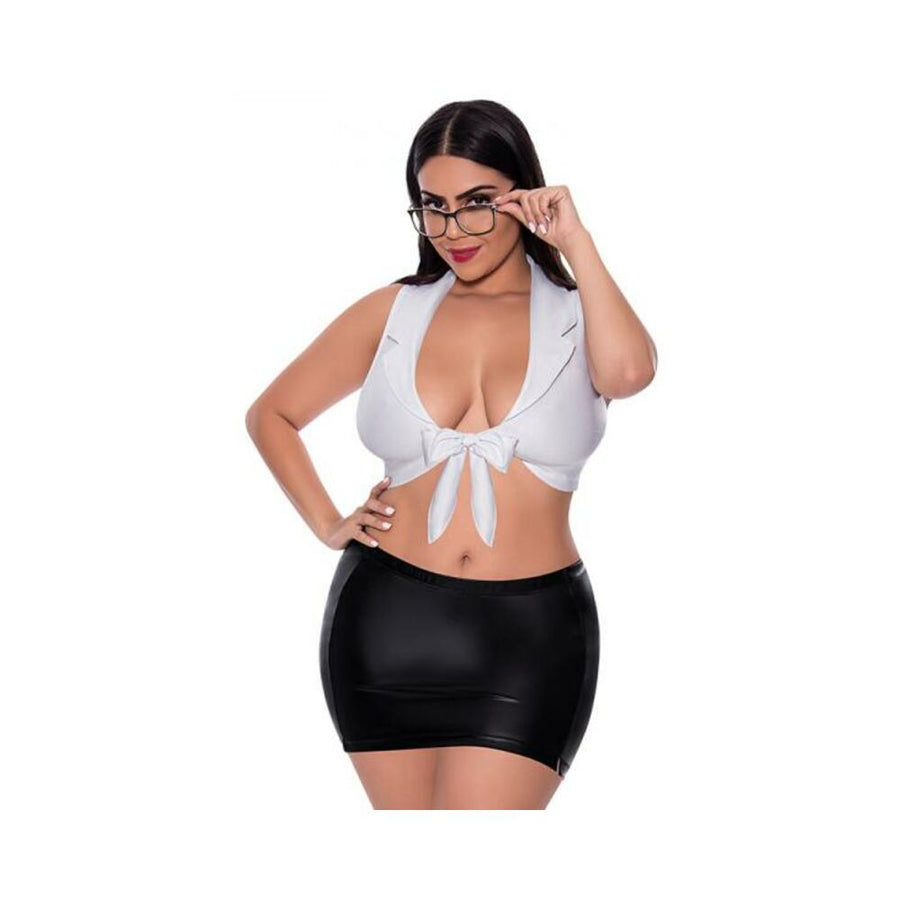 Magic Silk Dress Up Sexy Ceo Costume White Queen Size-blank-Sexual Toys®