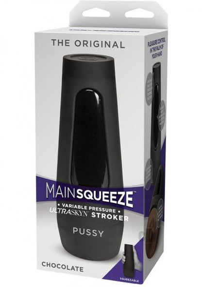Main Squeeze Original Pussy Chocolate Stroker-Doc Johnson-Sexual Toys®
