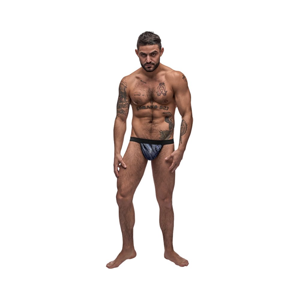 Male Power Blue Streak Posing Strap Blue Os-Male Power-Sexual Toys®