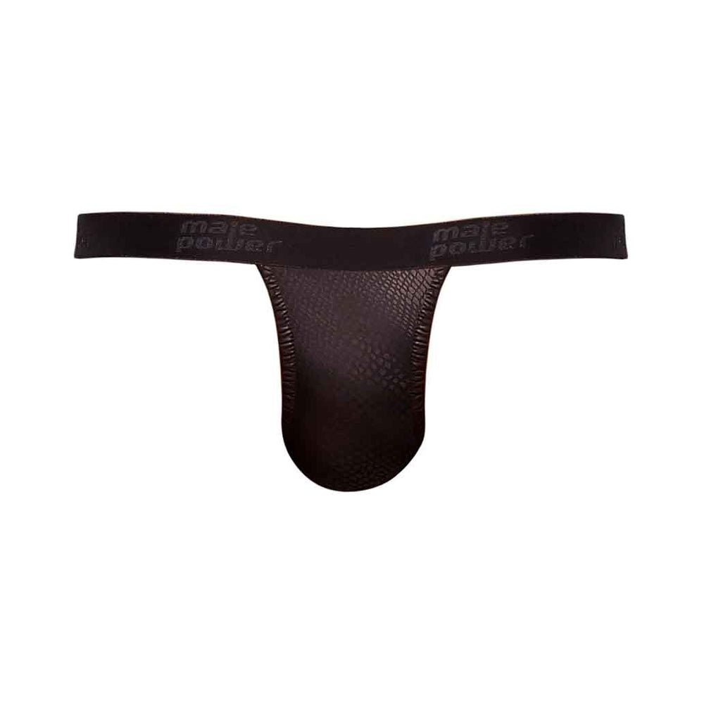 Male Power Cobra Micro V Thong L/XL Black-Male Power-Sexual Toys®