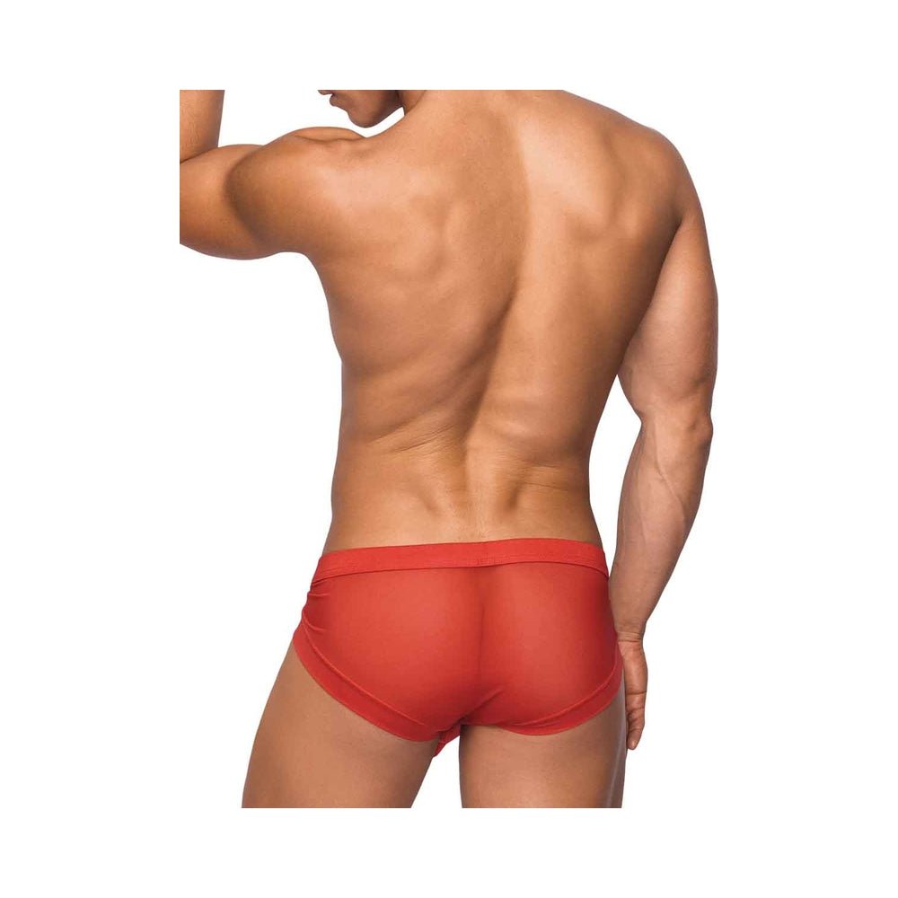 Male Power Hoser Micro Mini Hose Short Red Med-Male Power-Sexual Toys®