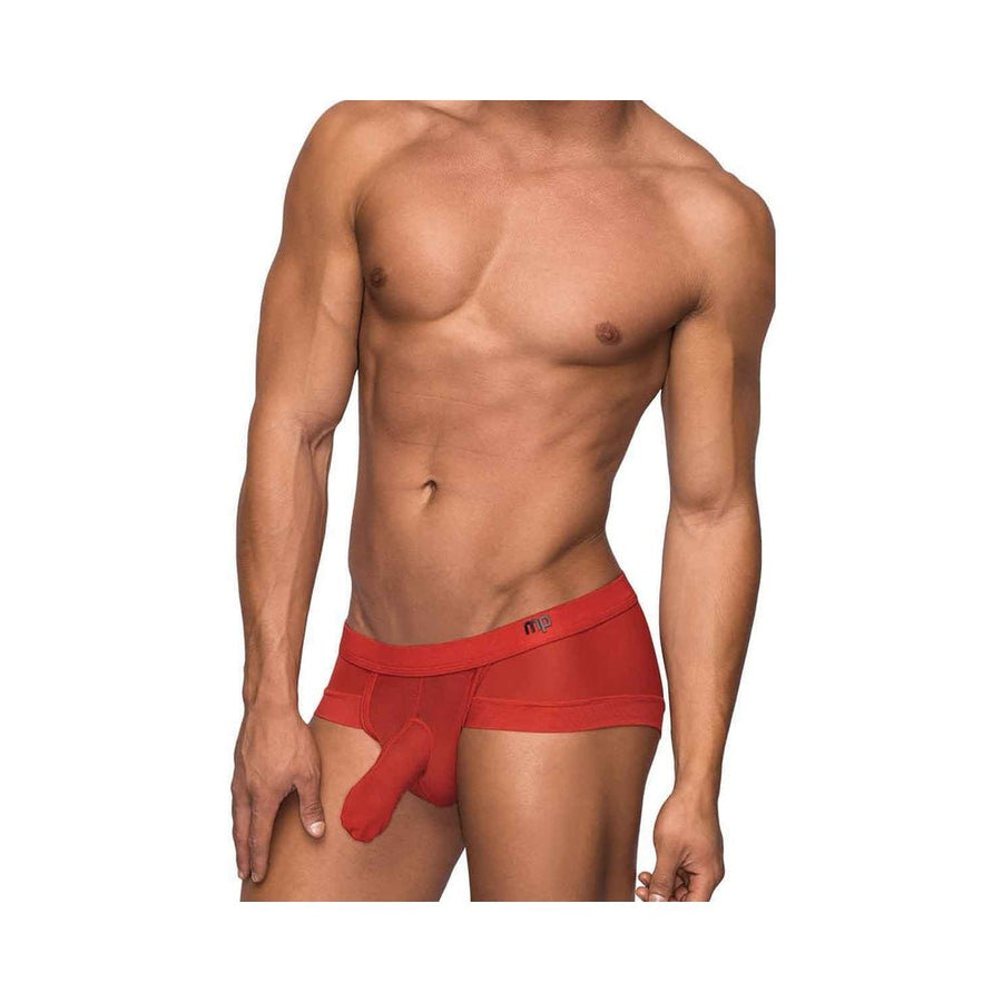 Male Power Hoser Micro Mini Hose Short Red Med-Male Power-Sexual Toys®