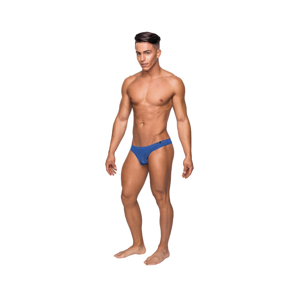 Male Power Seamless Sleek Thong Blue Sheer Pouch Sm-Male Power-Sexual Toys®