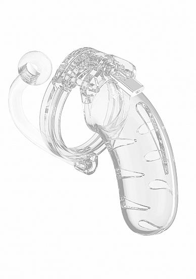 Mancage Chastity Cock Cage With Butt Plug 
