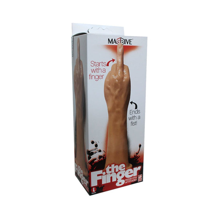 Massive The Finger Fisting Beige Dildo-Icon-Sexual Toys®