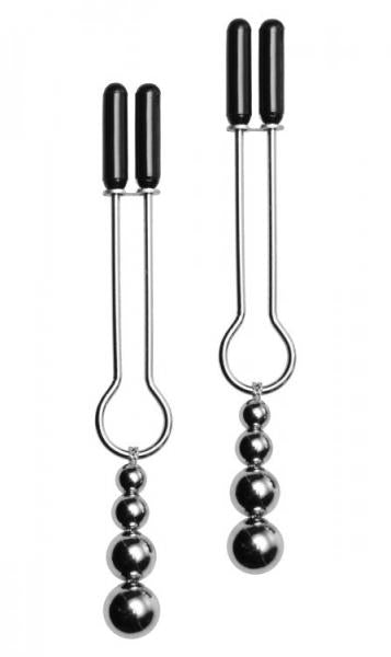 Adorn Triple Bead Nipple Clamp Set-Master Series-Sexual Toys®