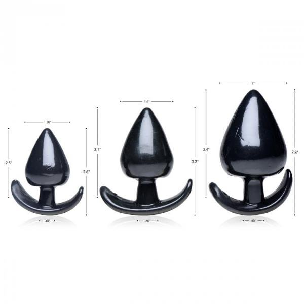 Master Series Triple Spades Anal Plug Set - 3 Pc-Master Series-Sexual Toys®