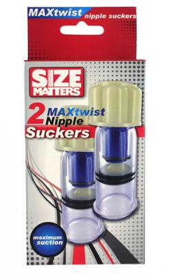 Max Twist Nipple Suckers-Size Matters-Sexual Toys®