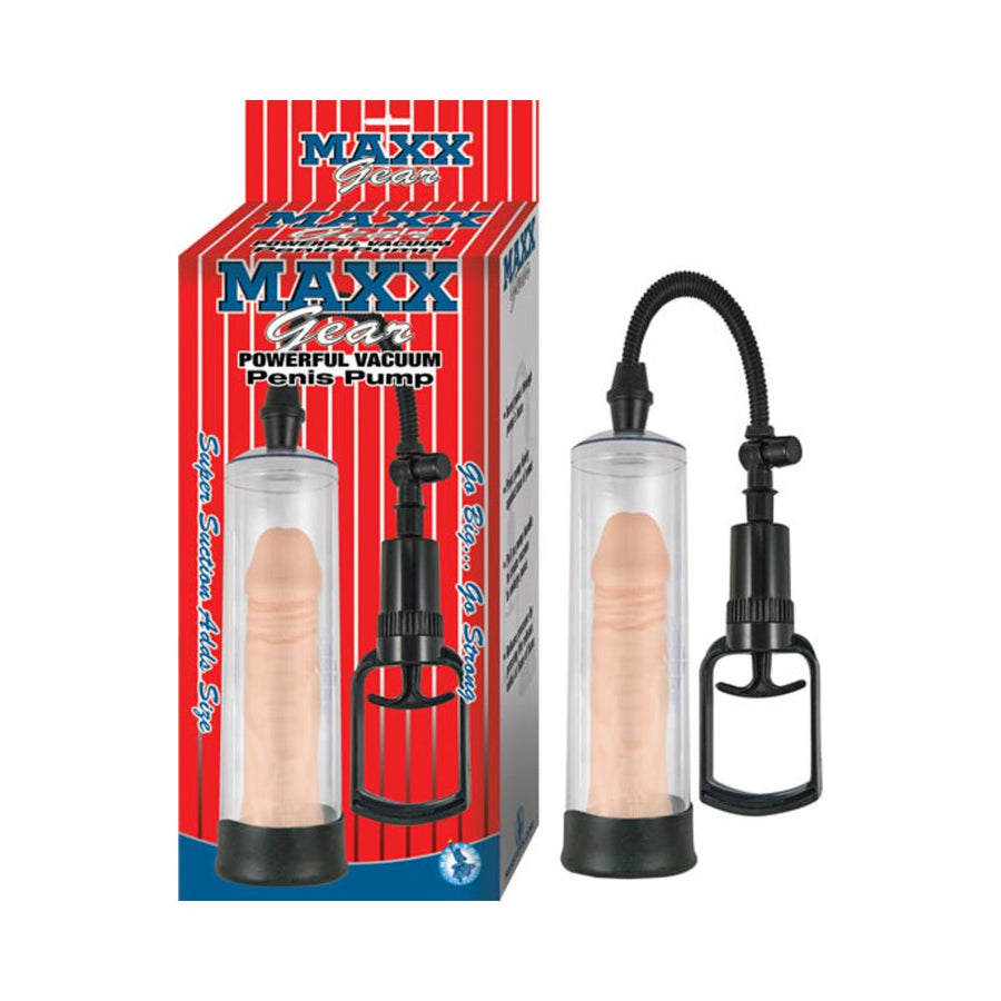 Maxx Gear Powerful Vacuum Penis Pump Clear-Nasstoys-Sexual Toys®