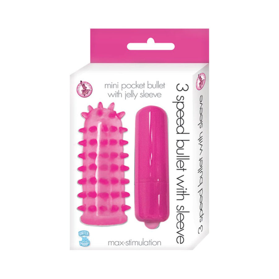 Mini Pocket Bullet Vibrator With Jelly Sleeve-Nasstoys-Sexual Toys®