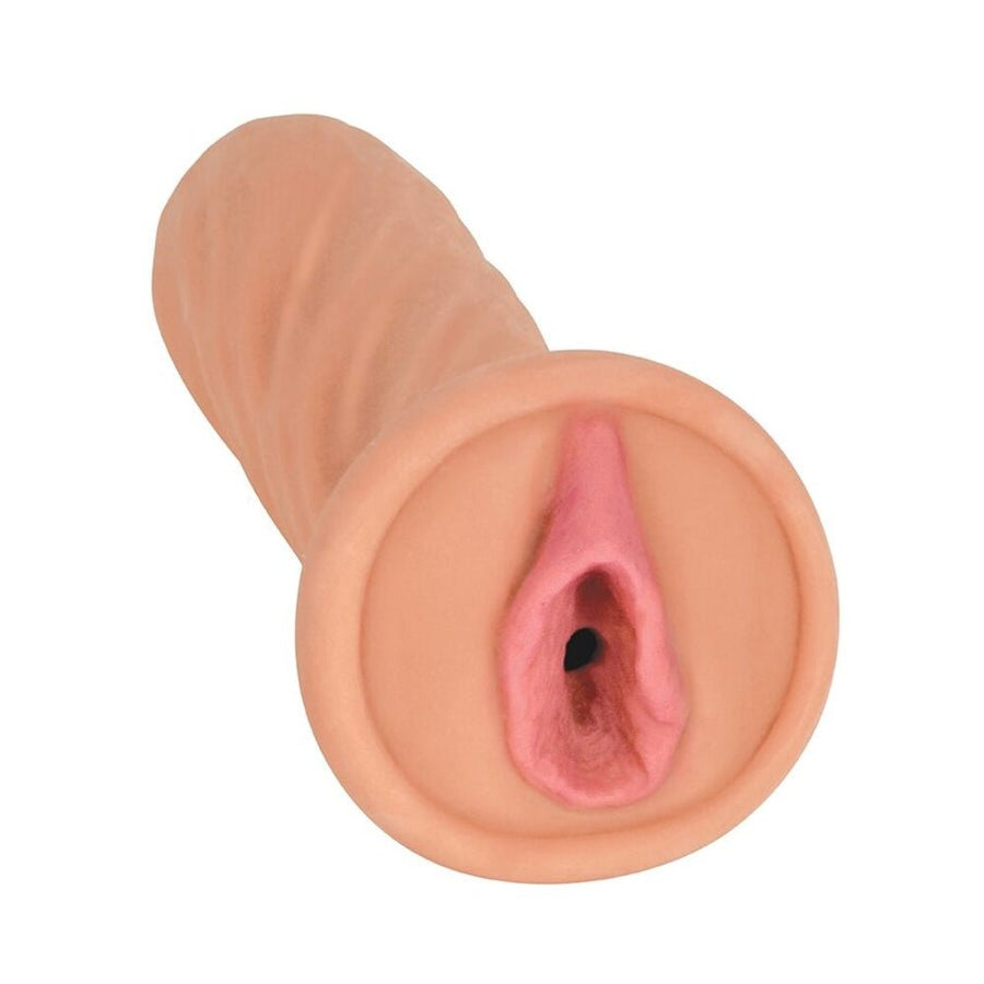 Mistress Bioskin Vibrating Stroker With Pubic Bone 1 Speed Bullet Shay Vanilla-Curve Novelties-Sexual Toys®