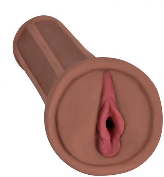 Mistress Sia Chocolate Pubic Bone Stroker Brown-Curve-Sexual Toys®