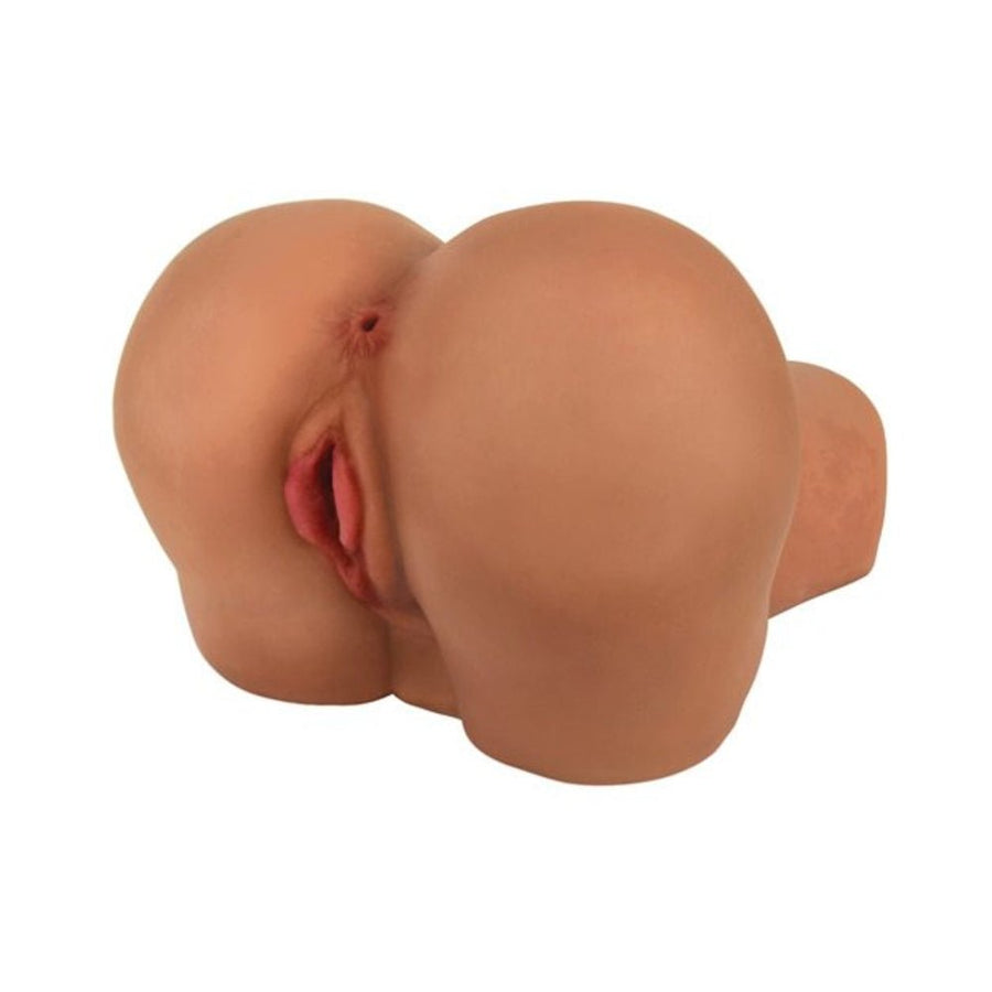 Mistress Tia Vibrating Butt Doggy Style Stroker Tan-Curve Novelties-Sexual Toys®