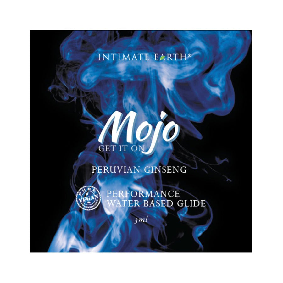 Mojo Peruvian Ginseng Waterbased Performance Glide 3 Ml Foil (Box of 12)-Intimate Earth-Sexual Toys®
