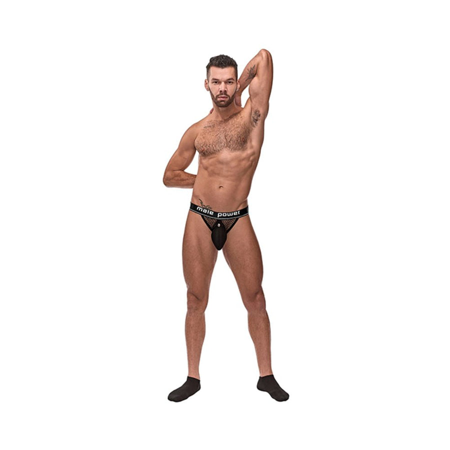 MP Cock Pit Net Cock Ring Jock Blk LX-Male Power-Sexual Toys®