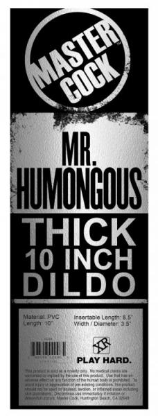Mr Humongous Thick 10 inches Dong Beige-Master Cock-Sexual Toys®