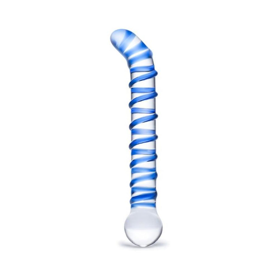 Mr.  Swirl 6.5&quot; Glass Glass Dildo-Electric Eel-Sexual Toys®
