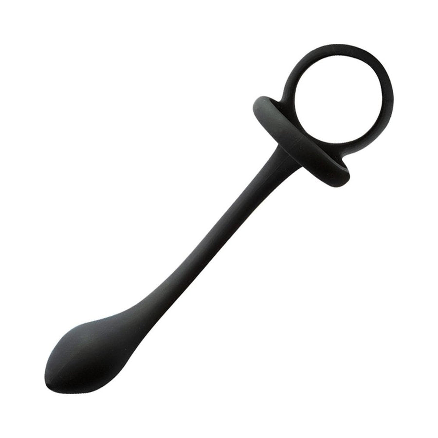 My Cockring Cockring With Weighed Buttplug Black-Nasstoys-Sexual Toys®
