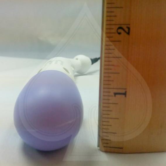 My Mini Miracle Massager Electric 2 Speed 120 Volt 8" - White/Purple-Miracle Massager-Sexual Toys®