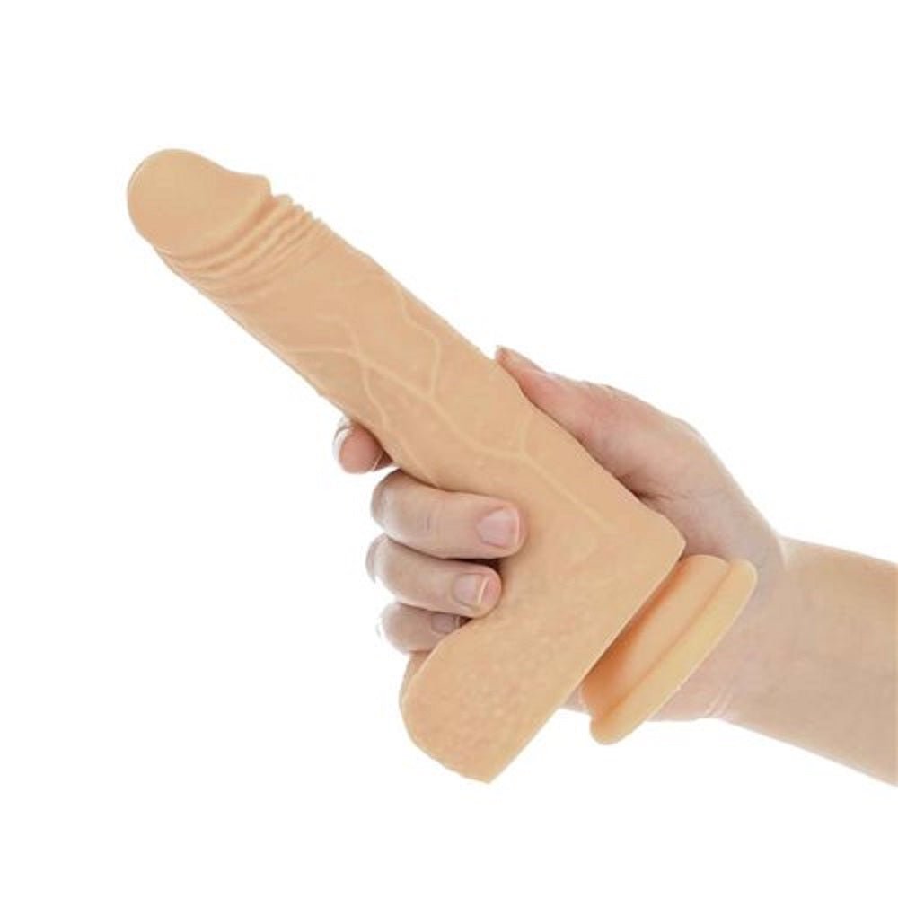 Naked Addiction 7.5 The Freak Vibrating Rotating & Thrusting Dong Vanilla"-blank-Sexual Toys®