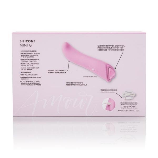 Amour Mini G Pink G-Spot Vibrator-Nasstoys-Sexual Toys®