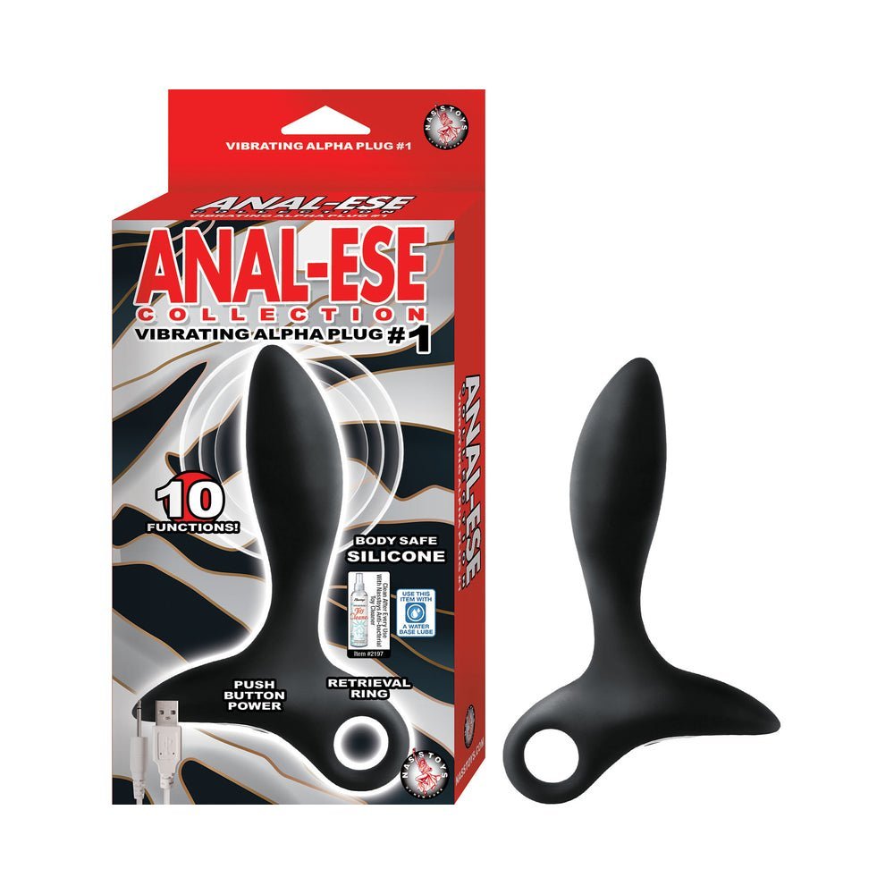 Anal-ese Collection Vibrating Alpha Plug