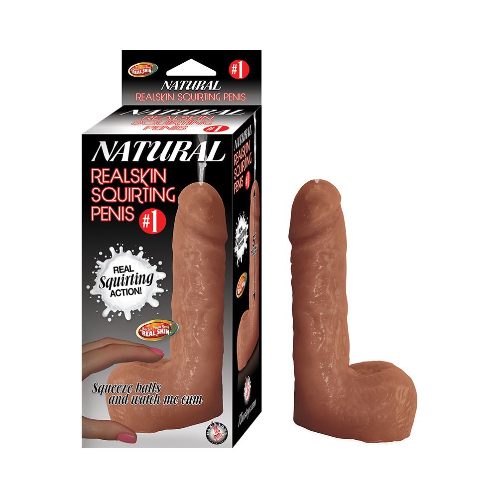 Natural Realskin Squirting Penis