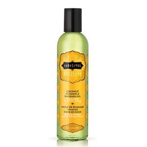 Naturals Massage Oil Coconut Pineapple 8oz-Kama Sutra-Sexual Toys®