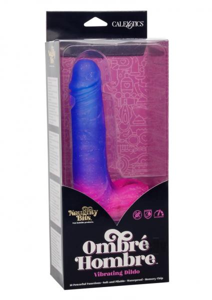 Naughty Bits Ombre Hombre Vibrating Dildo-blank-Sexual Toys®