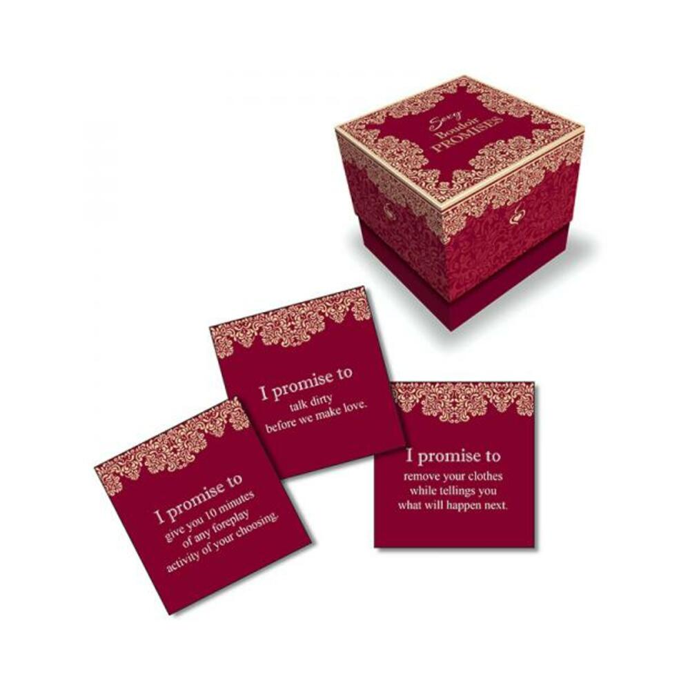 Naughty Boudoir Promises Cards-blank-Sexual Toys®