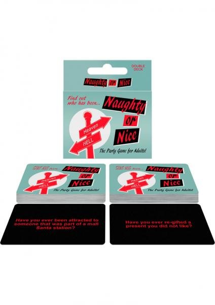 Naughty Or Nice Drinking Card Game-blank-Sexual Toys®