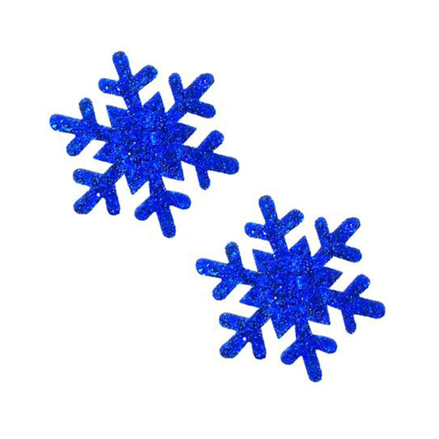 Neva Nude Pasties Snowflake Glitter Blue-Neva Pasties-Sexual Toys®