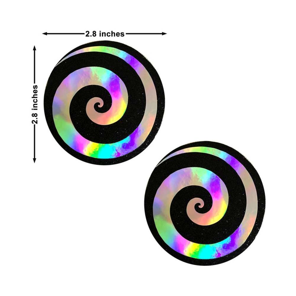 Neva Nude Pasty Spiral Holographic-Neva Nude-Sexual Toys®