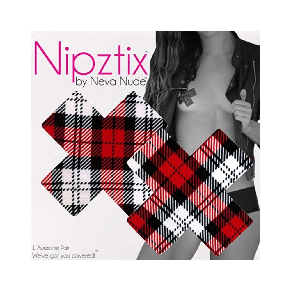 Neva Nude Pasty X Factor School Girl Plaid-blank-Sexual Toys®