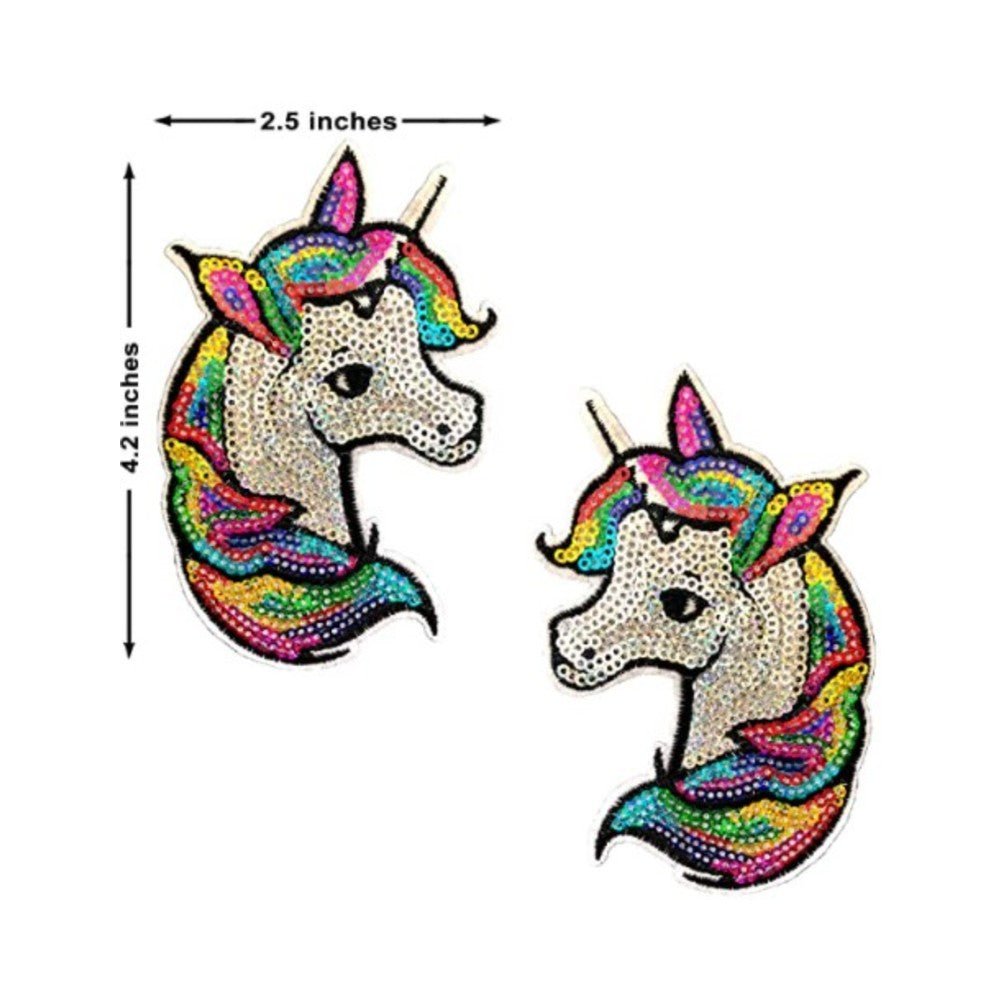 Neva Nude Reusable Pasty Unicorn Sequins-blank-Sexual Toys®