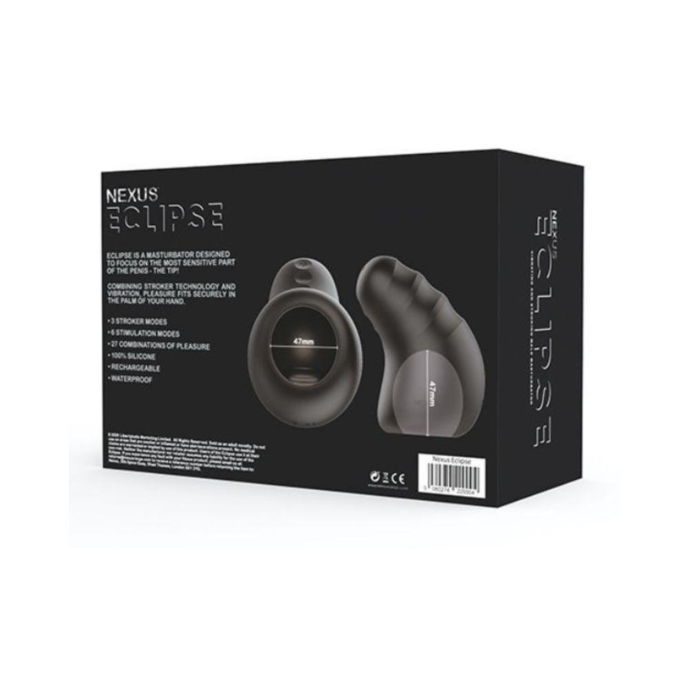 Nexus Eclipse Vibrating & Stroking Male Masturbator Black-Nexus-Sexual Toys®