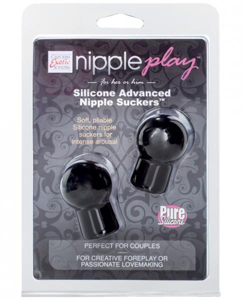 Advanced Silicone Nipple Suckers Black-Nipple Play-Sexual Toys®