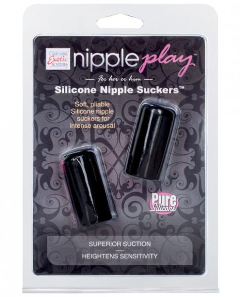 Nipple Play Silicone Nipple Suckers Black-Nipple Play-Sexual Toys®
