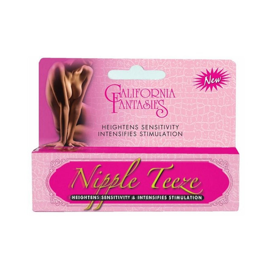 Nipple Teeze Intensifying Sensitivity Gel (flavored And Scented) .5oz Tube Boxed-California Fantasies-Sexual Toys®