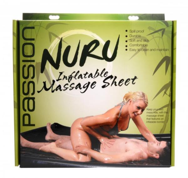Nuru Inflatable Vinyl Massage Sheet-Passion Lubes-Sexual Toys®