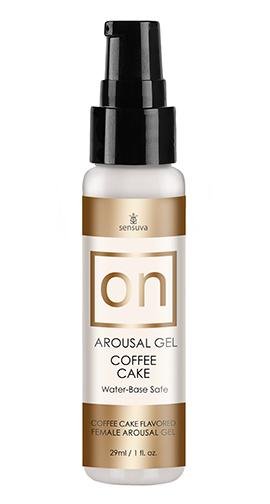 On For Her Arousal Gel Coffee Cake 1oz-On-Sexual Toys®
