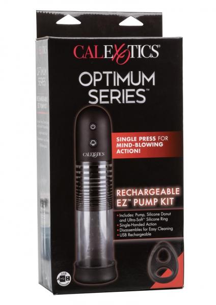 Optimum Rechargeable EZ Penis Pump Kit Clear-Optimum Series-Sexual Toys®