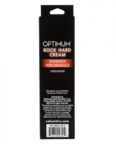 Optimum Rock Hard Cream Desensitizer 4oz-Optimum-Sexual Toys®