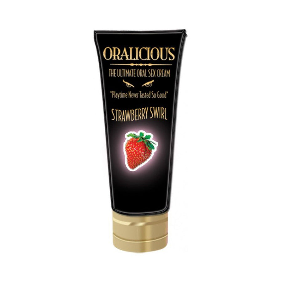 Oralicious Oral Sex Cream Strawberry 2oz-Hott Products-Sexual Toys®