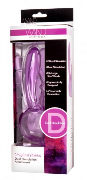 Original Rabbit Dual Stimulation Wand Attachment-Wand Essentials-Sexual Toys®