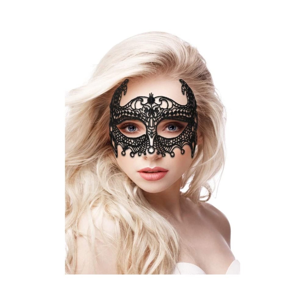 Ouch! Empress Black Lace Mask - Black-Shots-Sexual Toys®